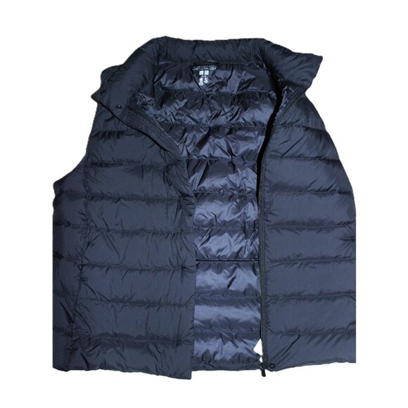 nwt UNIQLO Women's Packable Ultra Light Down Vest in Black (XL, Fits Like L) - Picture 3 of 8